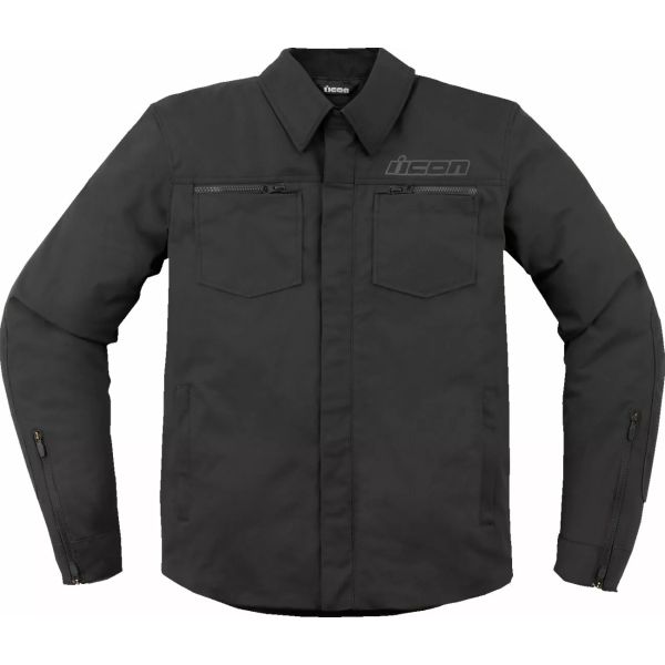 Textile jackets Icon Textile Moto Jacket Upstate Canvas CE Black 25