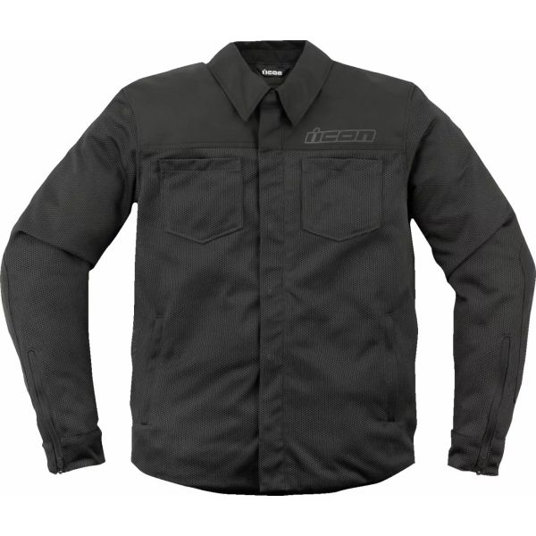 Textile jackets Icon Textile Moto Jacket Upstate Mesh CE Black 25