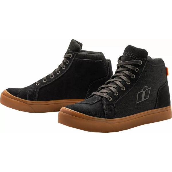 Short boots Icon Moto Boots Carga CE Black 25