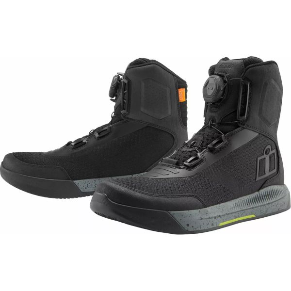 Short boots Icon Moto Boots Overlord Vented CE Black 25