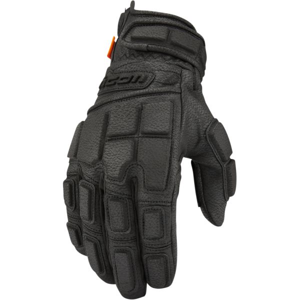 Manusi Moto Sport si Piele Icon Manusi Moto Piele Motohead3 Black