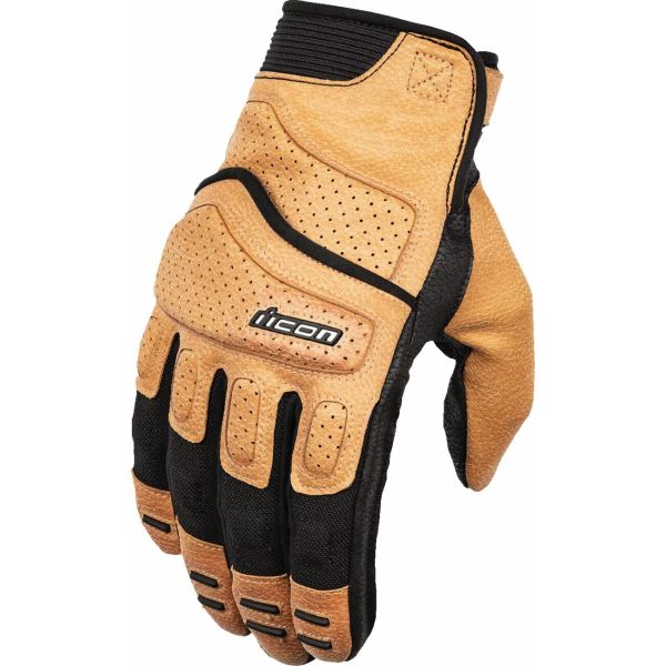 Manusi Moto Sport si Piele Icon Manusi Moto Piele Superduty 3 Tan 25