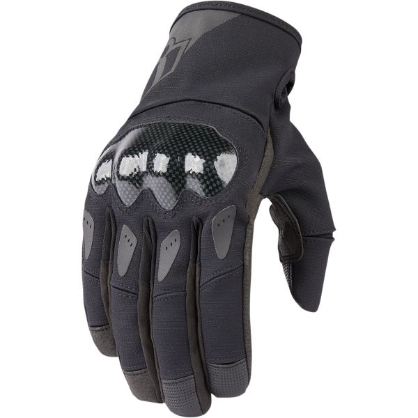 Manusi Moto Sport si Piele Icon Manusi Moto Textile Stormhawk Ce Black