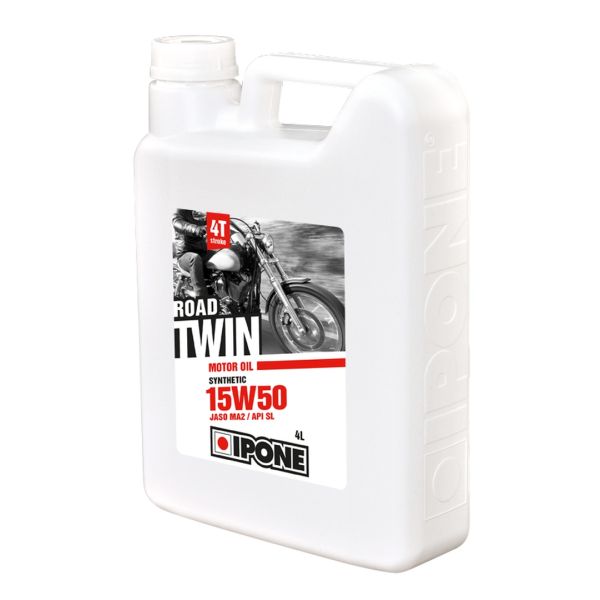 4 stokes engine oil IPONE Ipone Road Twin 15W50 Semi-Synthetic 4L Ma2 (Akc) (6)