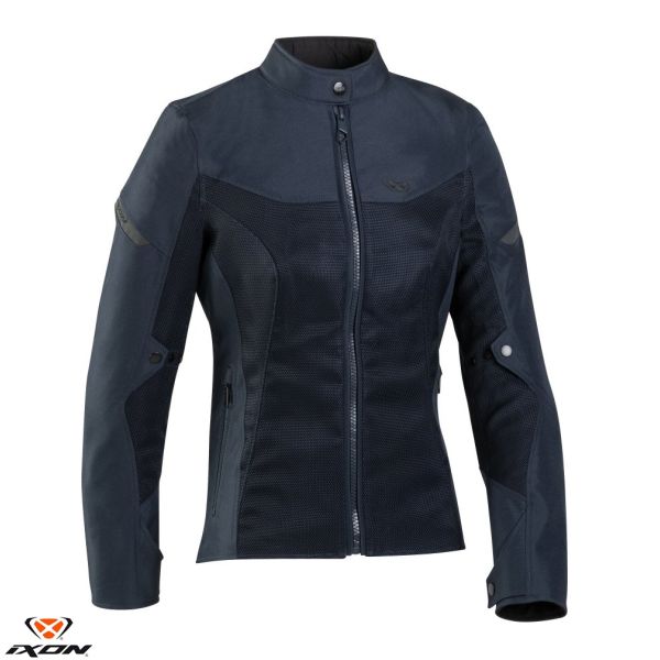 Geci Moto Textil - Dama Ixon Geaca Moto Textila Dama Fresh LS Black/Navy 24