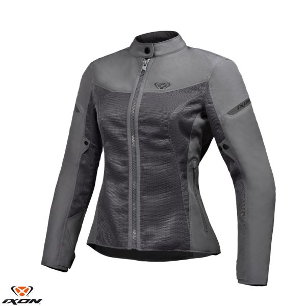 Geci Moto Textil - Dama Ixon Geaca Moto Textila Dama Fresh LS Gray 24