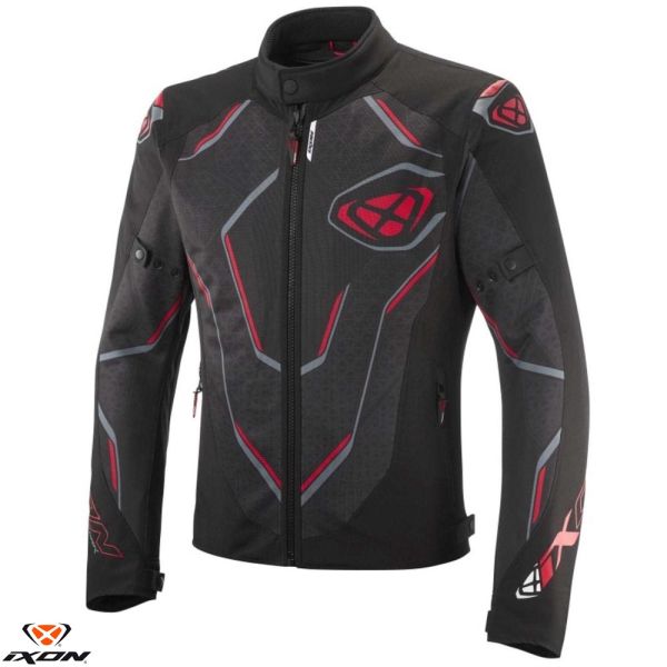 Geci Moto Textil Ixon Geaca Moto Textila Demoniak MS Black/Red 24