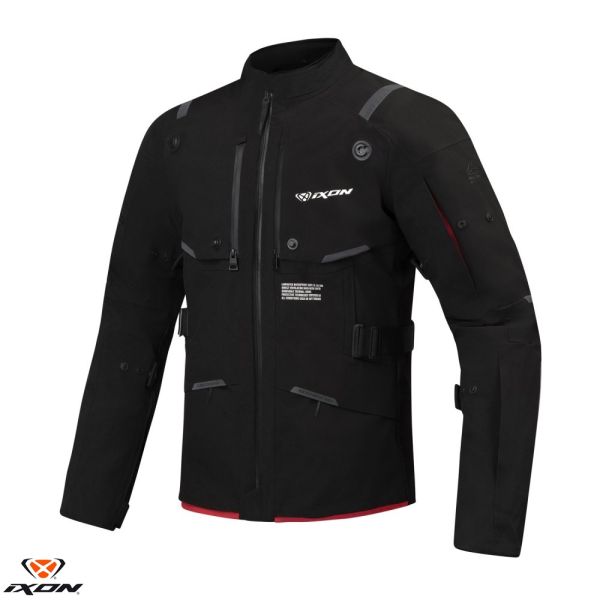 Geci Moto Textil Ixon Geaca Moto Textila Touring M-Skeid MS WP Black 224