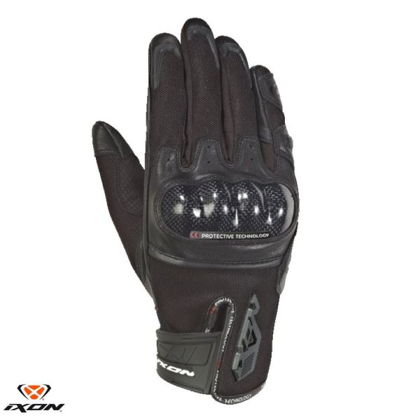 Manusi Moto Sport si Piele Ixon Manusi Moto Piele/Textile RS Rise Air MS Black 24