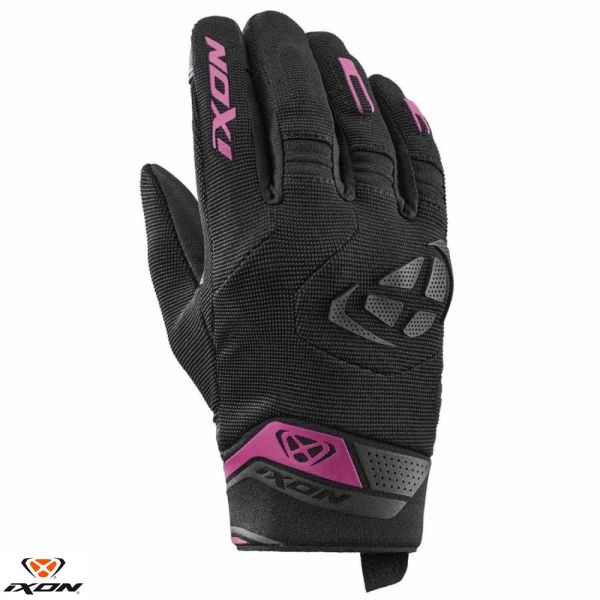 Manusi Moto Dama Ixon Manusi Moto Textile Dama Mig 2 LS Black/Fuchsia 24