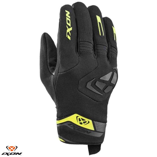 Manusi Moto Sport si Piele Ixon Manusi Moto Textile Mig 2 LS Black/Yellow 24