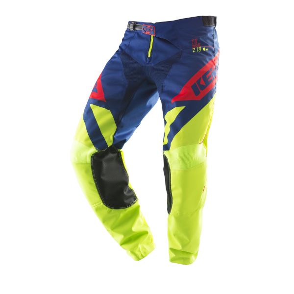  Kenny Pantaloni Enduro Copii Track Lime/Navy/Red S9