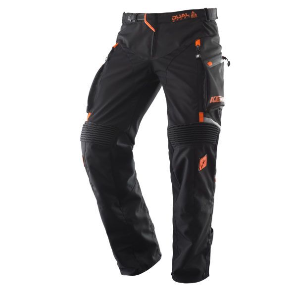  Kenny Pantaloni Dual Sport Black/Orange