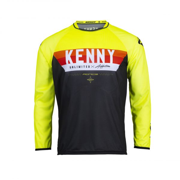 Tricouri MX-Enduro Kenny Tricou Enduro Force Neon Yellow