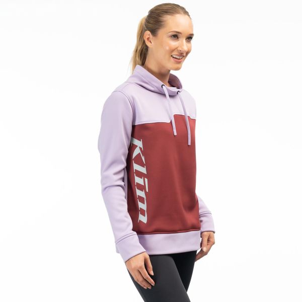 Geci/Hanorace Casual Klim Bluza Dama Accelerate Lavender Heist/Cabernet 24