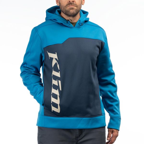Casual jackets Klim Accelerator Pullover Hoodie Imperial Blue/Dress Blues 24