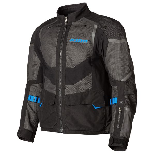 Geci Moto Textil Klim Geaca Moto Textil Touring Baja S4 Black/Kinetik Blue