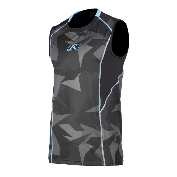 Lenjerie Protectie Klim Vesta Aggressor Cool Black/Blue