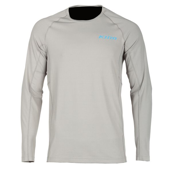 Lenjerie Protectie Klim Bluza Corp Base Layer Aggressor -1.0 Long Sleeve Monument Gray 2023