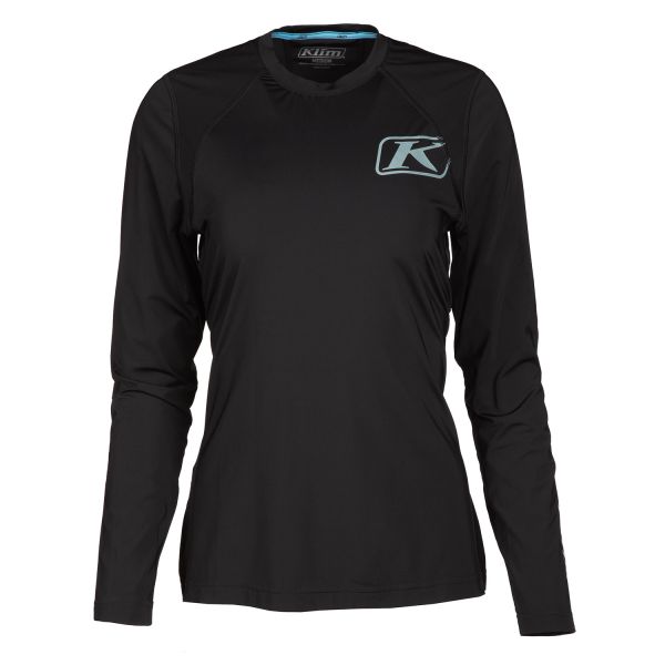 Lenjerie Protectie Klim Bluza Corp Base Layer Dama Solistice -1.0 Long Sleeve Black 2023