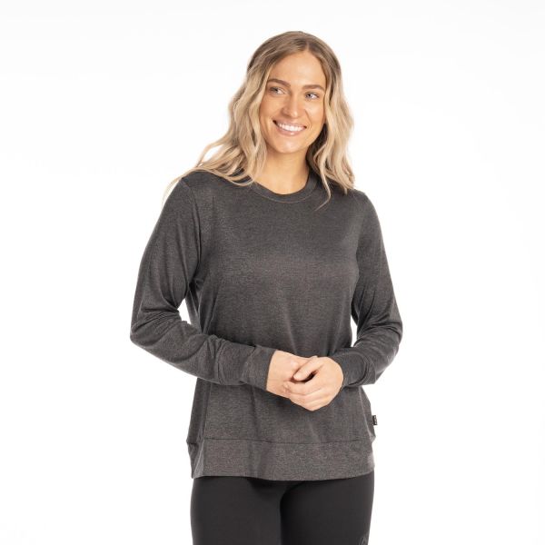 Tricouri/Camasi Casual Klim Bluza Ostara Heathered Charcoal 24