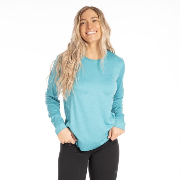 Tricouri/Camasi Casual Klim Bluza Ostara Tahitian Teal 24