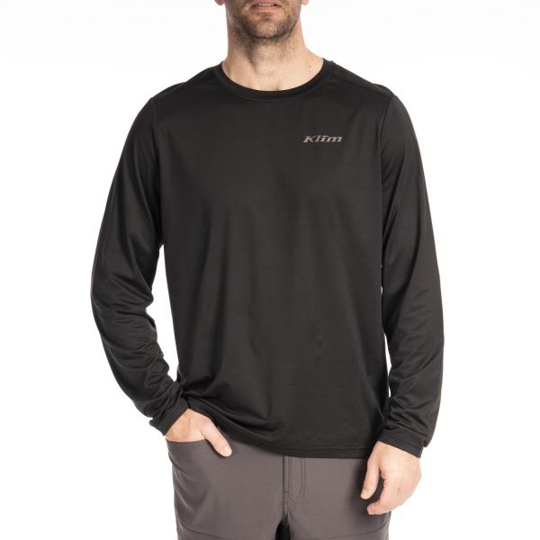 Tricouri/Camasi Casual Klim Bluza Static Peak Black 24