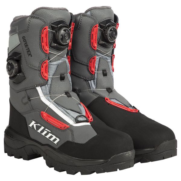 Bocanci Snowmobil Klim Bocanci Snow Adrenaline Pro GTX BOA Red 2020