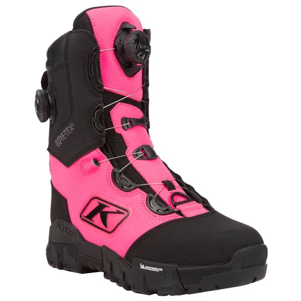 Bocanci Snowmobil Klim Bocanci Snowmobil Adrenaline Pro S GTX BOA Black/Knockout Pink 24
