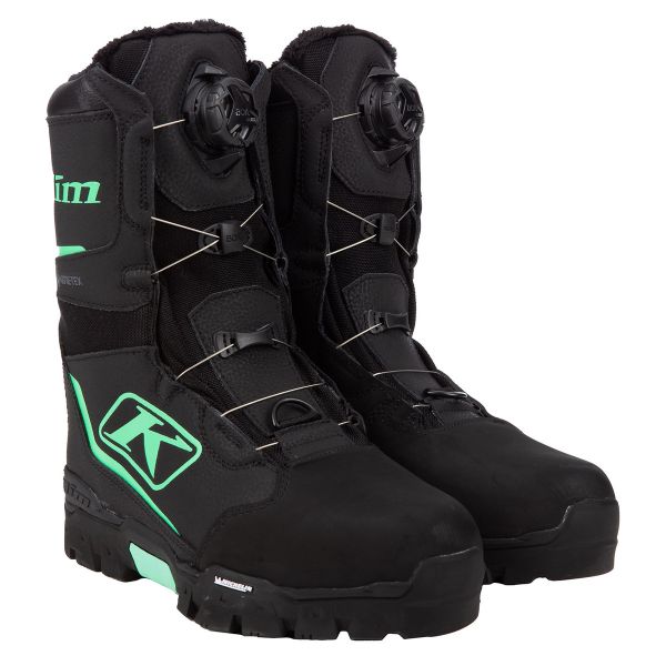 Bocanci Snowmobil - Dama Klim Bocanci Snowmobil Dama Aurora GTX BOA Black/Wintermint 24