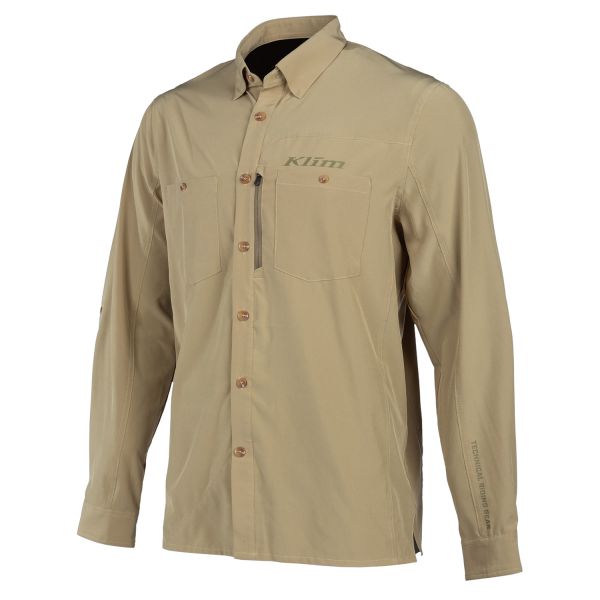 Casual T-shirts/Shirts Klim Basecamp Long Sleeve Shirt Sage