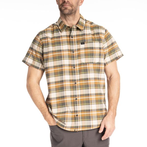 Tricouri/Camasi Casual Klim Camasa Pantoll Stretch Moonstruck/Bronze Green 24