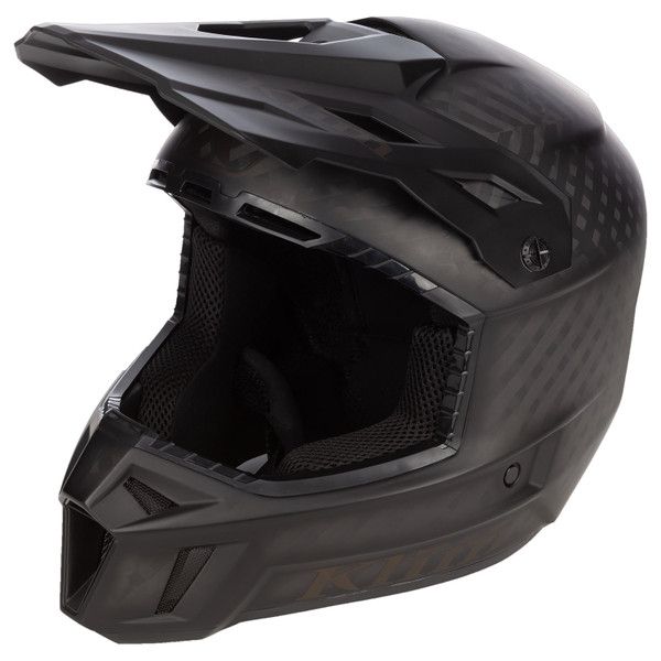 Casti Snowmobil Klim Casca Moto MX/Enduro F3 Carbon ECE Wraith 24
