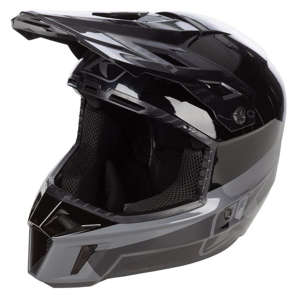 Helmets Klim MX/Snow Moto Helmet F3 ECE Elevate Black/Asphalt 24