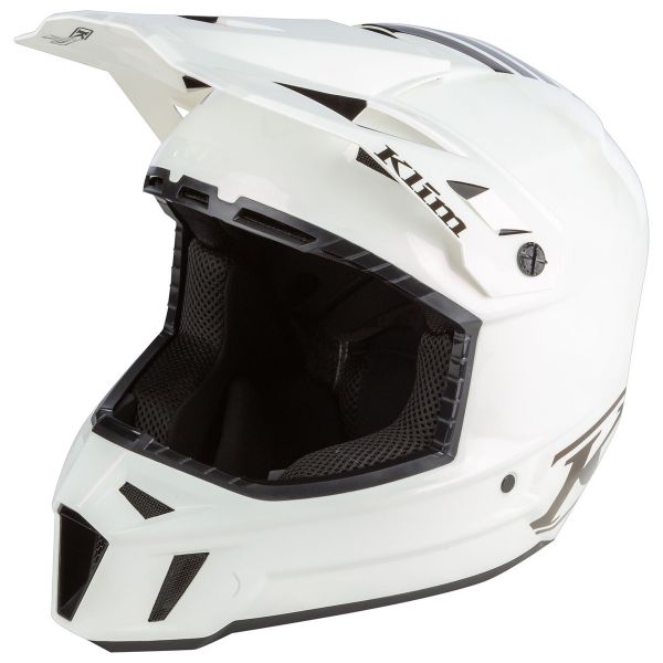 Casti Snowmobil Klim Casca Snowmobil F3 Carbon ECE Assault Camo White