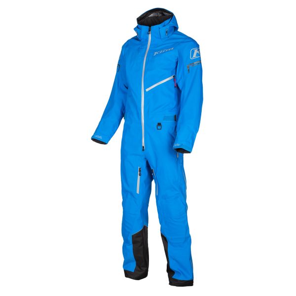 Combinezoane Snow Klim Combinezon Snowmobil Non-Insulated Short Electric Blue Lemonade/Monument Gray  