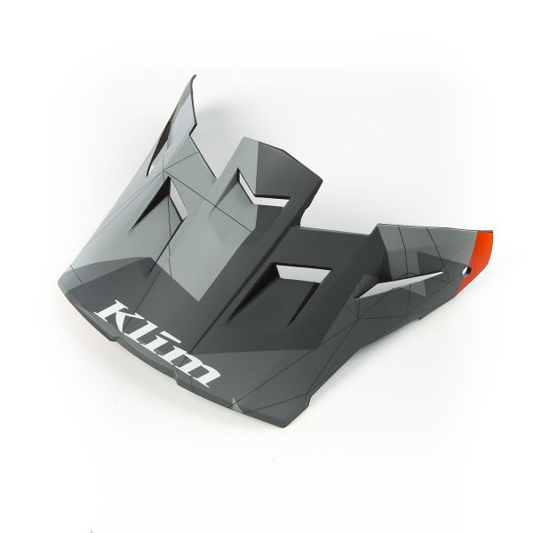 Accesorii Casti Enduro Klim Cozoroc Casca Moto F5 Camo - Orange