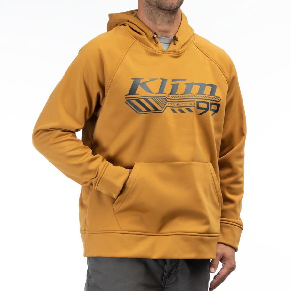 Geci/Hanorace Casual Klim Hanorac Foundation Golden Brown/Dress Blues 24
