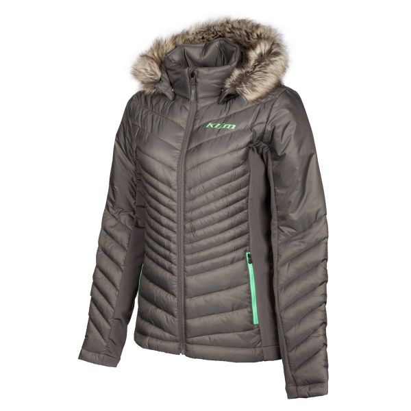 Casual jackets Klim Mid Layer Lady Jacket Waverly Castlerock Wintermint 2021