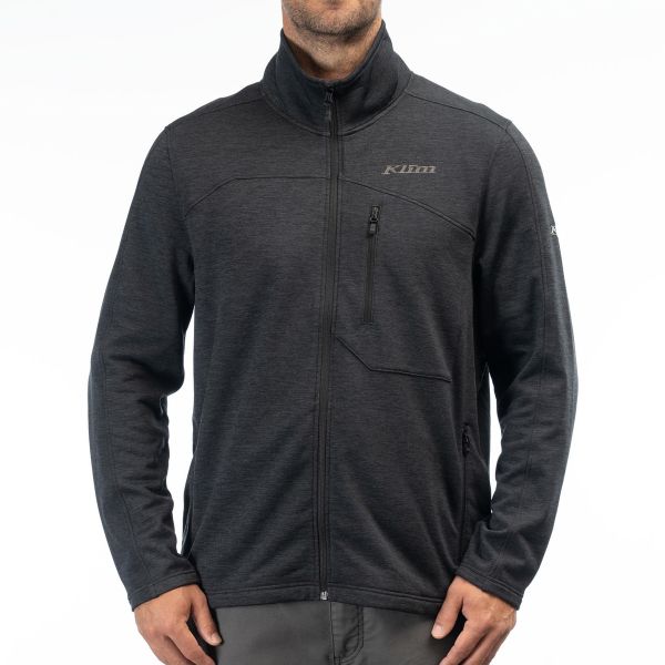 Casual jackets Klim Echo Wool Fleece Jacket Black 24