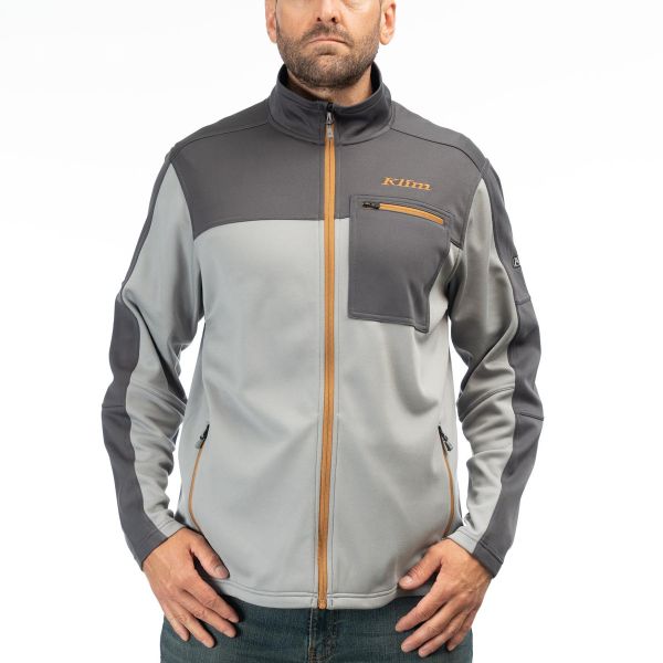 Casual jackets Klim Glacier Jacket Monument/Asphalt 24