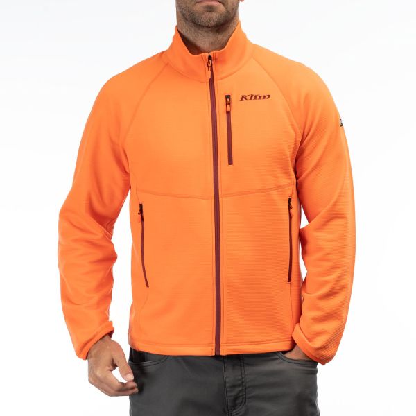 Geci/Hanorace Casual Klim Geaca Highline Red Orange/Cabernet 24