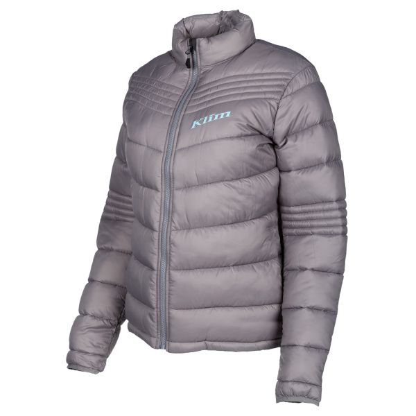 Underlayer Snow Klim Geaca Mid Layer Snowmobil Insulated Dama Flux Castlerock/Crystal Blue
