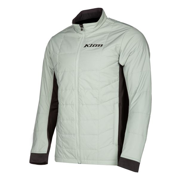 Underlayer Snow Klim Geaca Mid Layer Snowmobil Insulated Override Alloy Slate Gray/Black