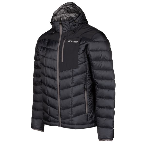 Underlayer Snow Klim Geaca Mid Layer Snowmobil Torque Black/Castlerock