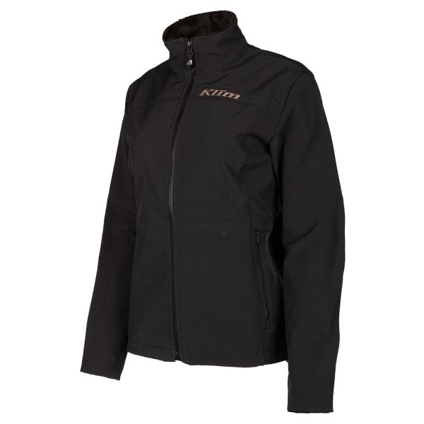 Functional Underwear Klim Women Mid Layer Snowmobil Whistler Jacket Black/Rose Gold