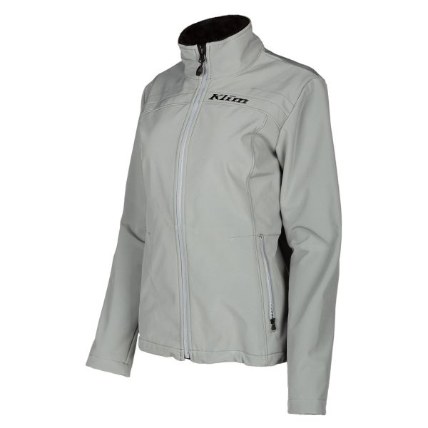 Functional Underwear Klim Women Mid Layer Snowmobil Whistler Jacket Monument Gray/Black