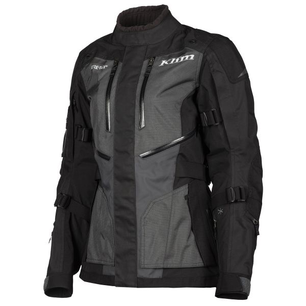 Textile Womens Jackets Klim Touring Moto Women Textile Jacket Artemis Dark Gray