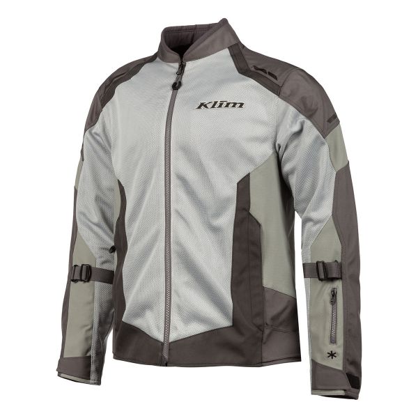 Textile jackets Klim Moto Textil Touring Induction Jacket Cool Gray