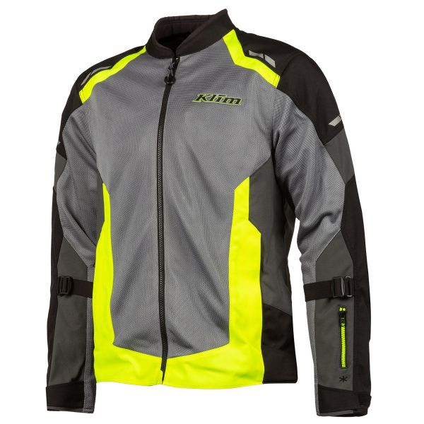 Geci Moto Textil Klim Geaca Moto Textil Touring Induction Hi-Vis-Monument Gray